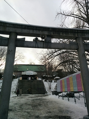 北海道小樽住吉神社へ初詣に行って来ました。