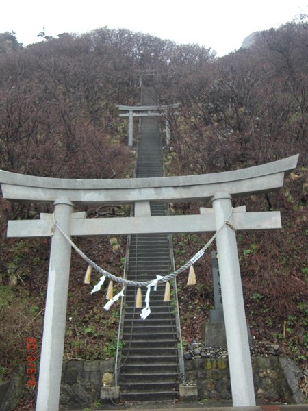 太田山神社です。『日本一危険で過酷な！！』【せたな町大成区】