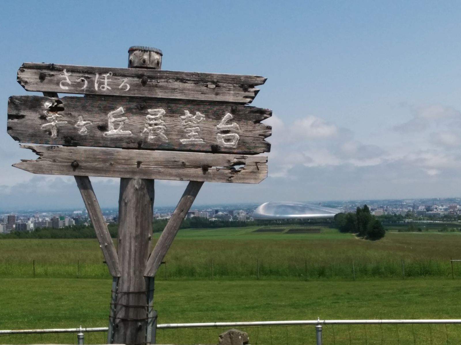 新緑の羊ケ丘展望台観光写真です。【札幌市フリープラン観光コース】
