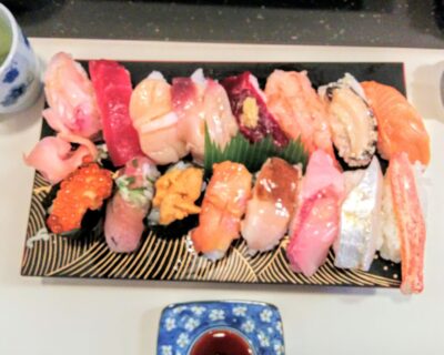 小樽観光TAXI４時間コース 夏ゆったり満喫お寿司旅！